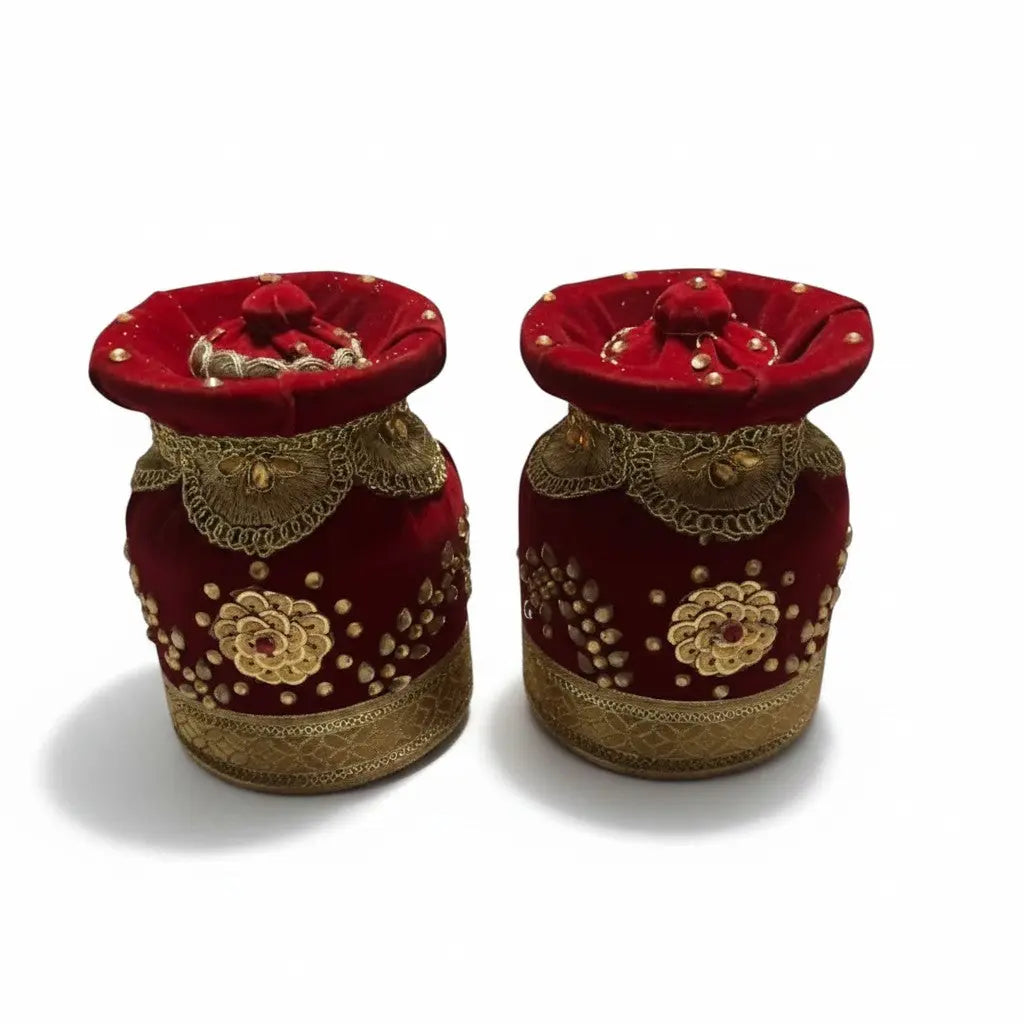 Velvet Theki Set Nepmart