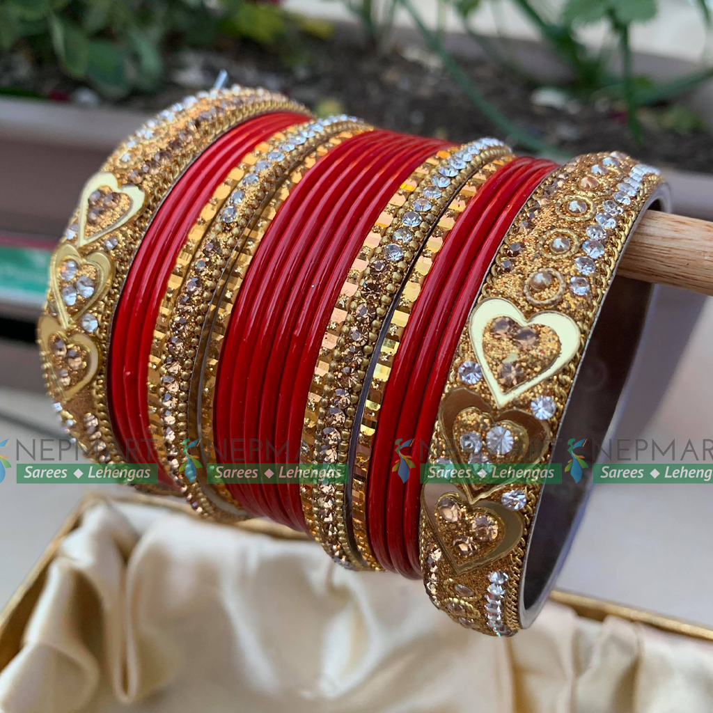 Love Design Bangle Chura Set