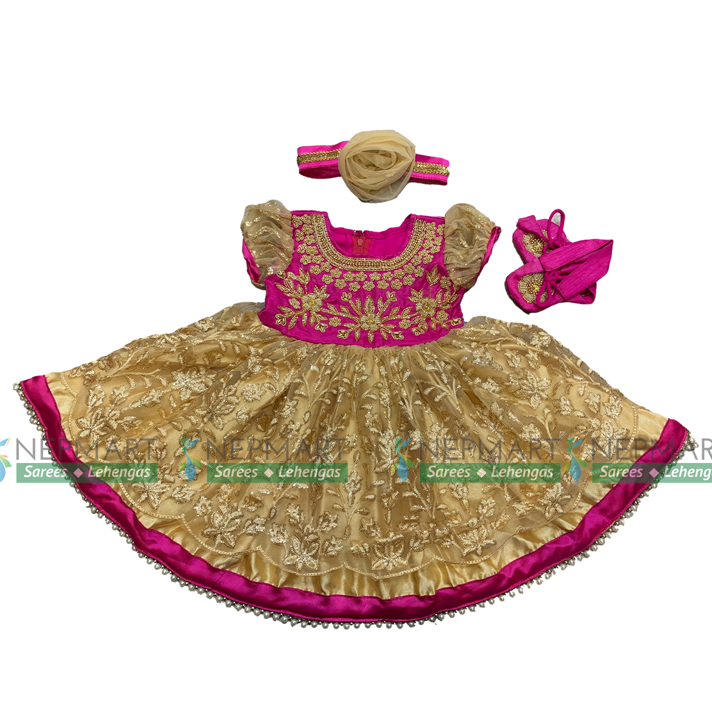 Handwork Pink Pasni Set