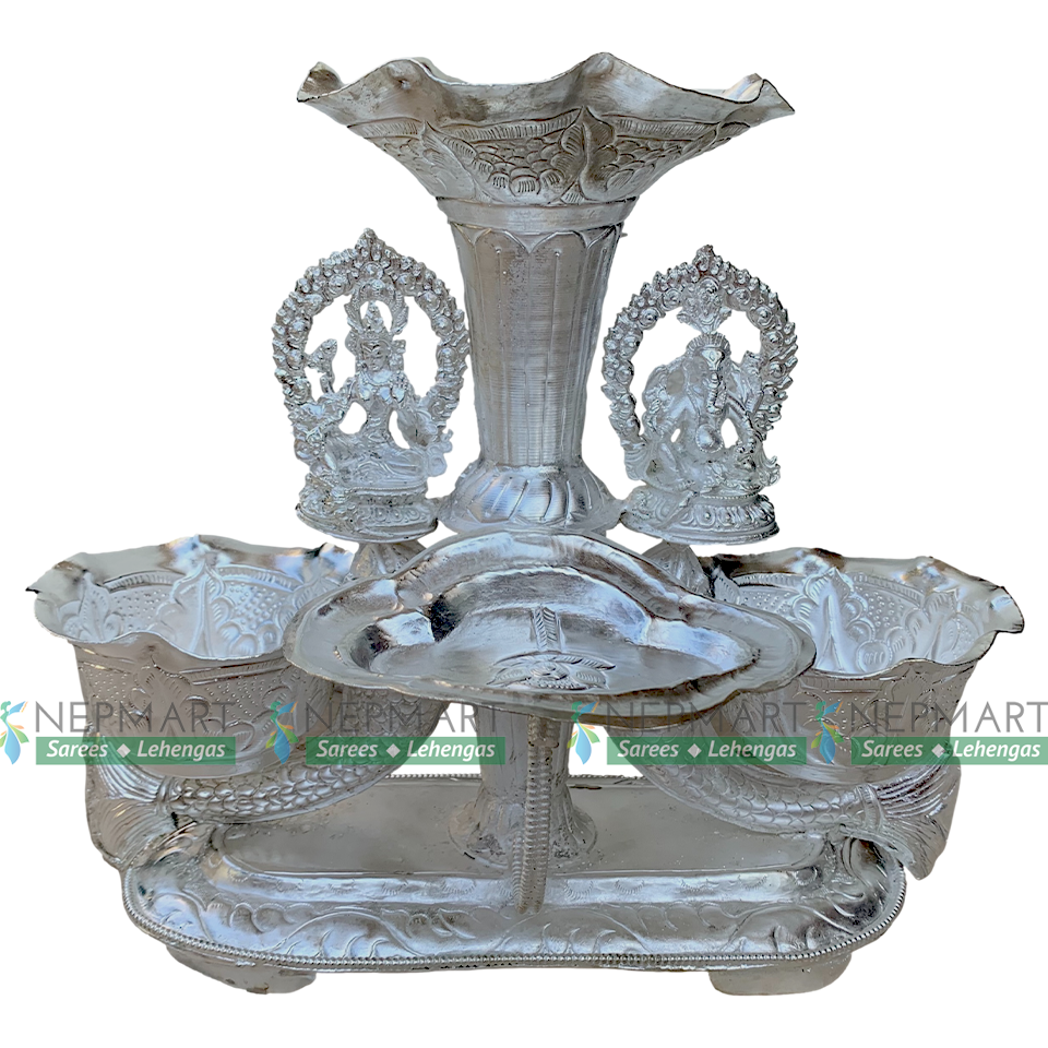 Silver Plated Tika Dani
