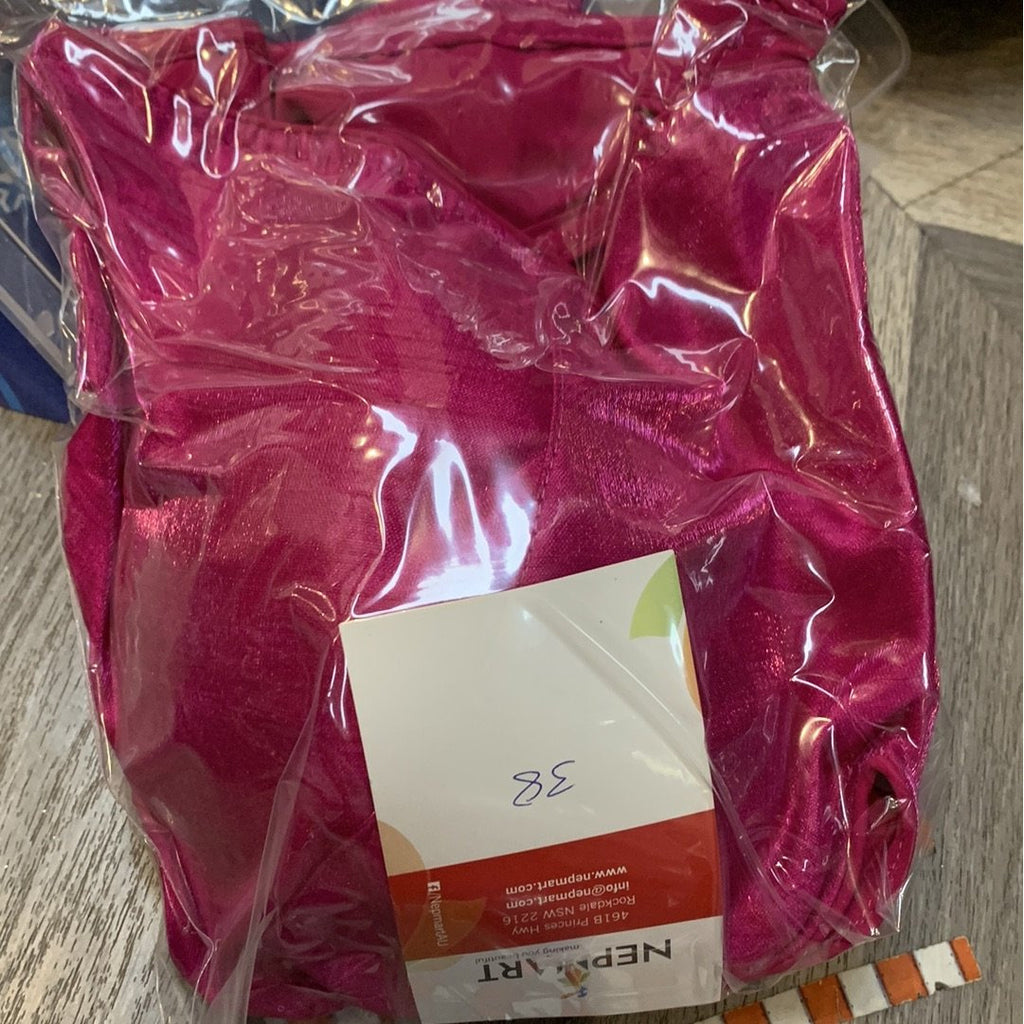 Pink raw silk blouse