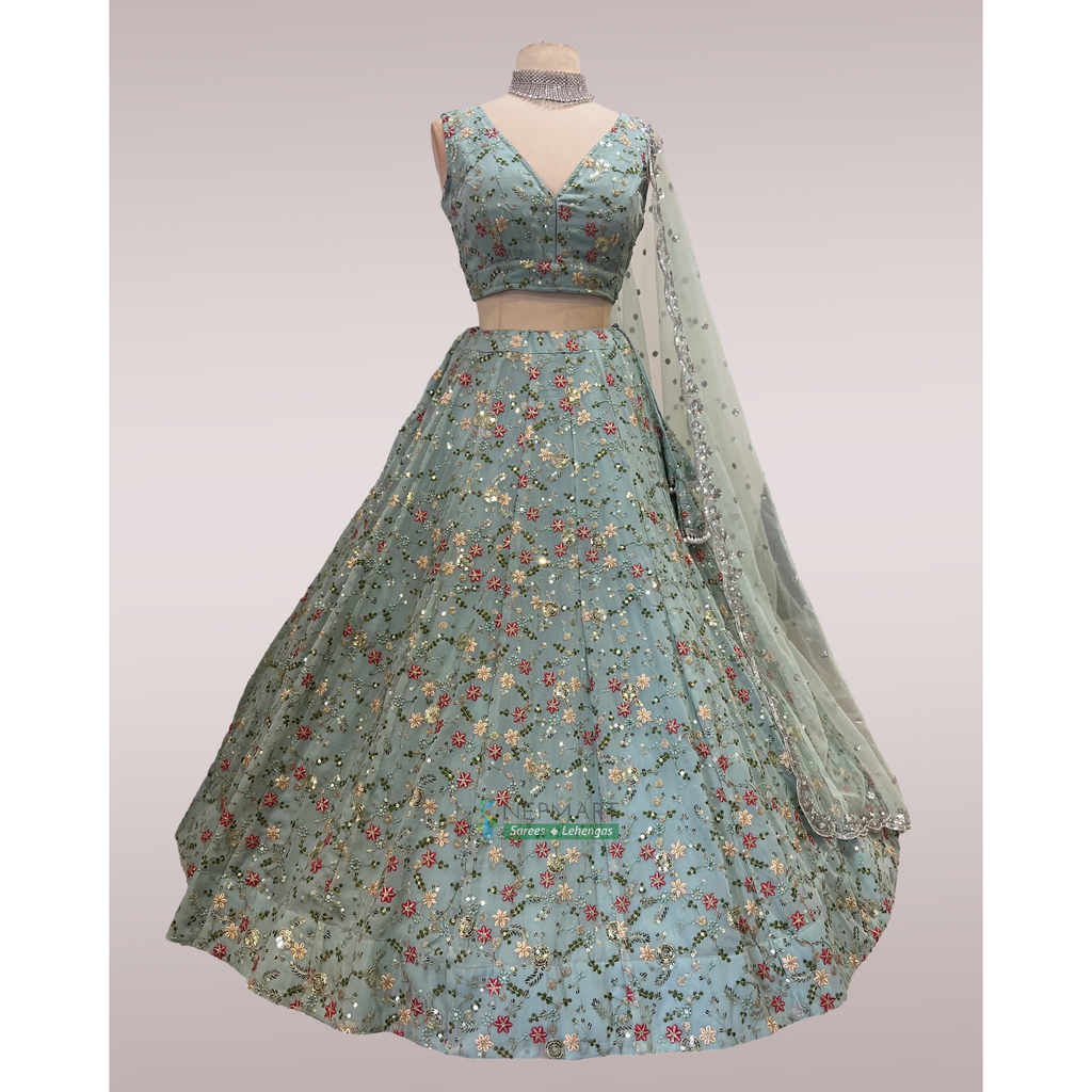 Floral Lehenga Set
